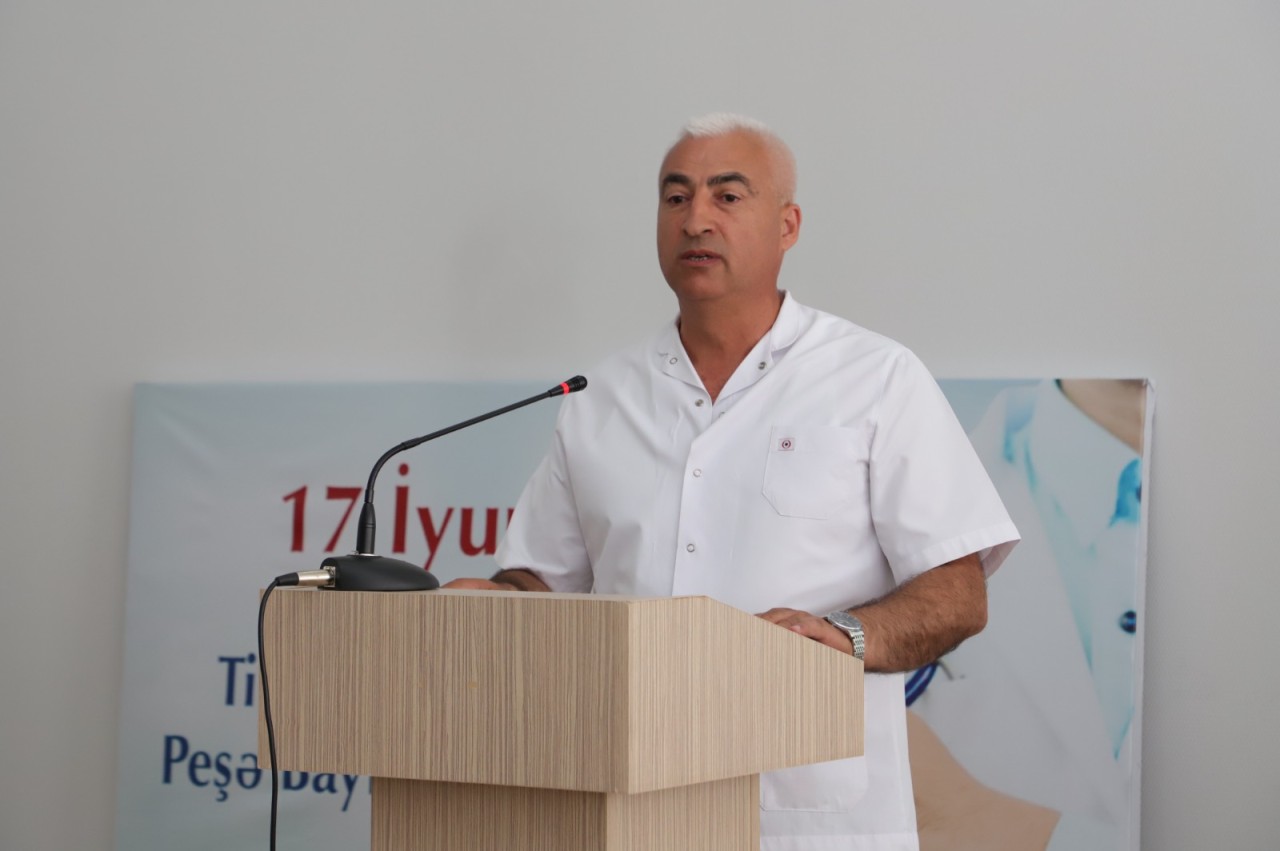 Neftçalada Tibb İşçilərinin Peşə Bayramı qeyd olundu - FOTOLAR